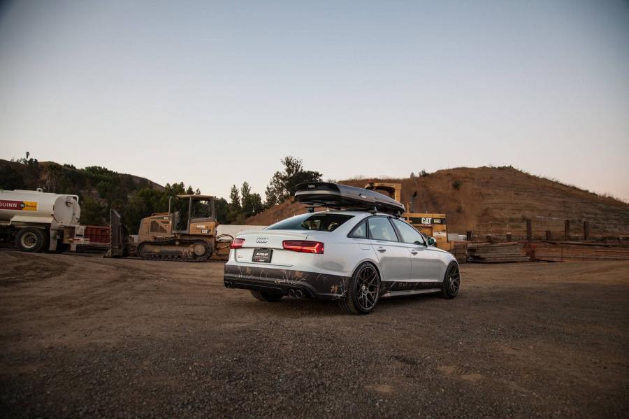  Audi S6 Sedan on HRE Wheels (FF01) 2017 года  (фото 3 из 4)